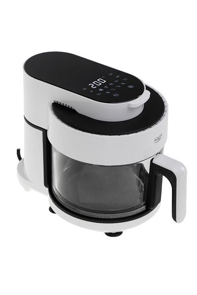 adler AD6316 friteuza cu aer cald, 3L, halogen, 8 programe, panou tactil, 1200W