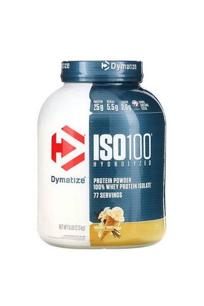 Dymatize ISO 100 Whey Vanilla 5Lbs Protein Powder
