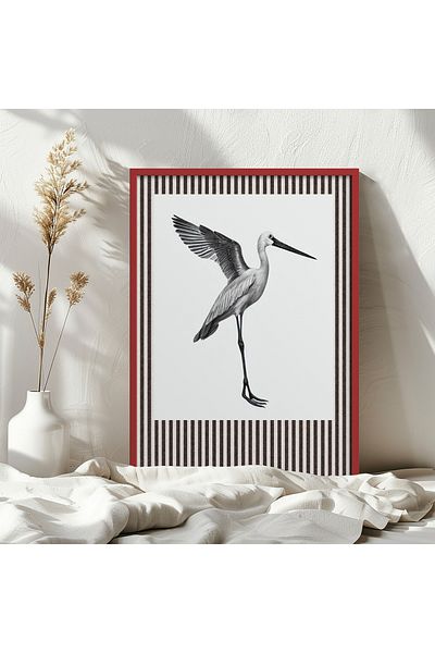 HOMEPACK Single Wooden Framed Painting One Piece Poster Painting Tk/1414