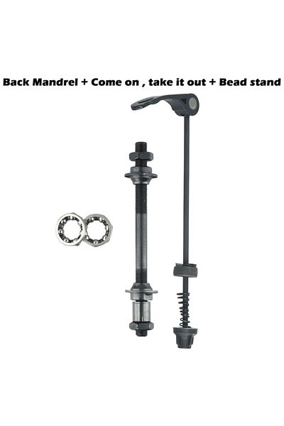 Choice Rear 1 Set MTB Bike Axle Front Rear Quick Release Skewers Tools With 25mm 1/4 Hub Bearings For 6 7 8