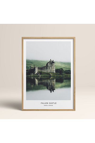 HOMEPACK Единична картина в дървена рамка, единичен плакат, картина TK/1427