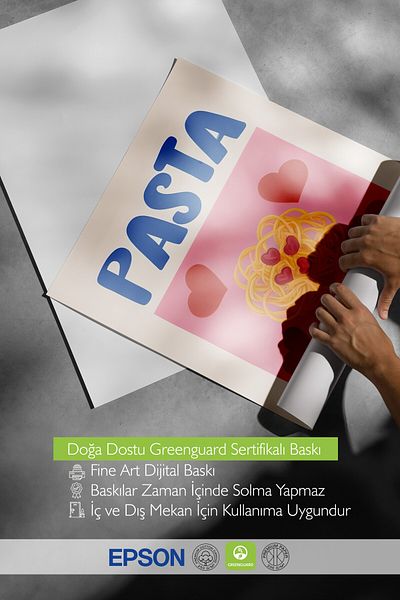 Postifull Frameless Poster, Cake Party, Comfort Series Kitchen Wall Poster, No:109124