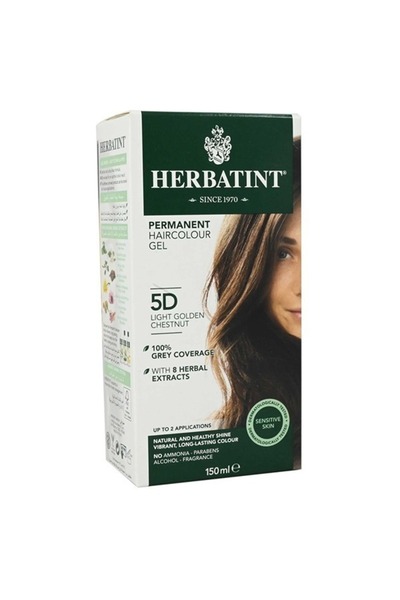 Herbatint Hair Color 5d Light Golden Chestnut