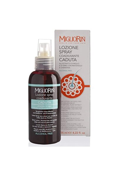 MIGLIORIN لوشن بخاخ لعلاج تساقط الشعر خالي من الكحول 125 مل