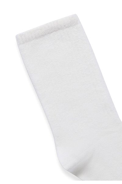 VAMOSCLO Long basic socks ecru