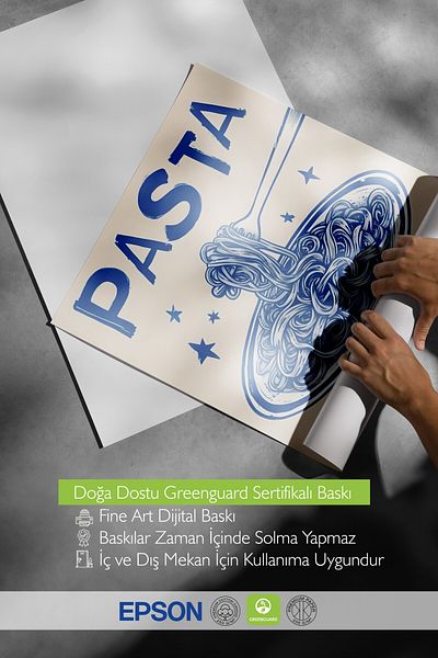 Postifull Poster fără rame, Tort La Vista Baby, Poster de perete pentru bucătărie din seria Comfort,
