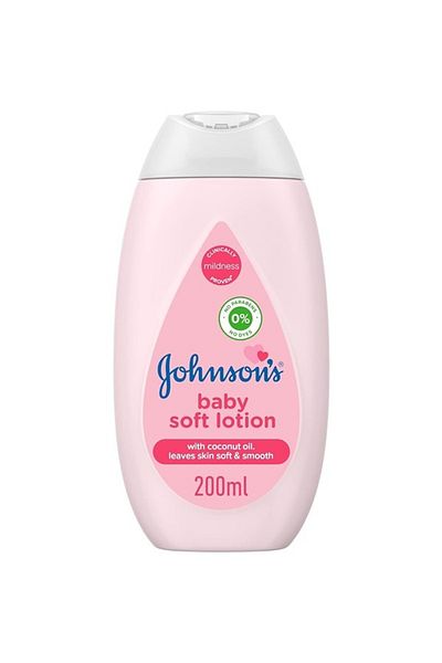 Johnson & Johnson لوشن للأطفال وردي 200 مل