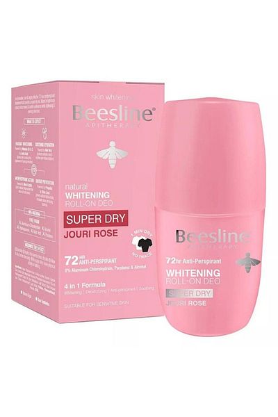 Beesline Whitening Roll On Deo Super Dry Jouri Rose 50Ml