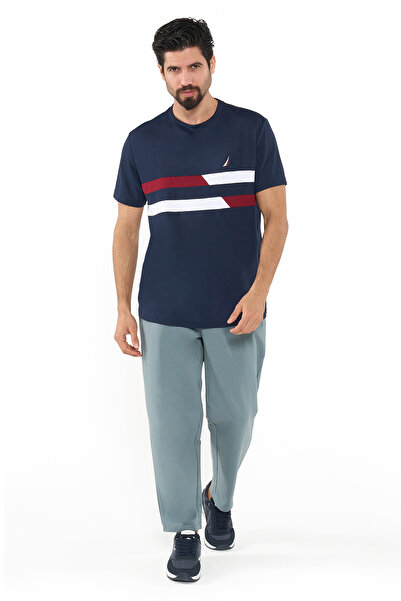 Nautica Lacivert Erkek T-Shirt KR4515