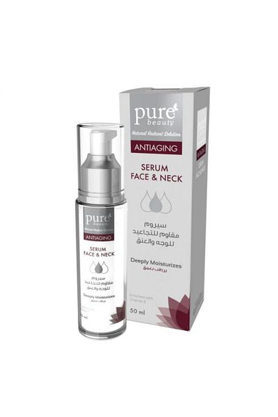 PURE BEAUTY Anti Aging Facial And Neck Serum 50Ml