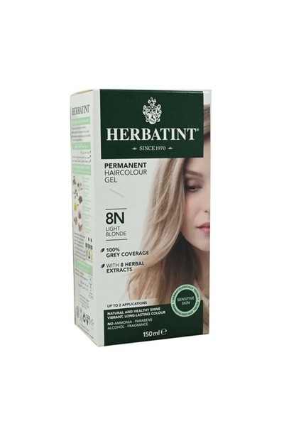 Herbatint Hair Color 8n Light Blonde