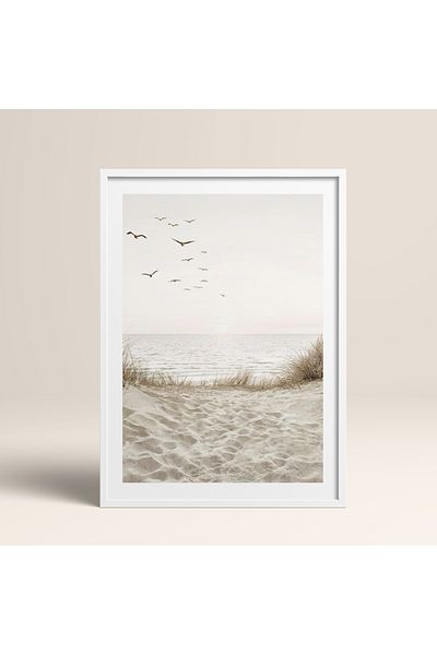 HOMEPACK Single Wooden Framed Painting One Piece Poster Painting Tk/1426