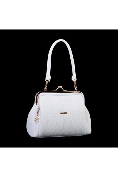 Nas Bag Burslu Klipsli Vintage Omuz ve Çapraz Çanta (23x20 cm ebatlarındadır)...