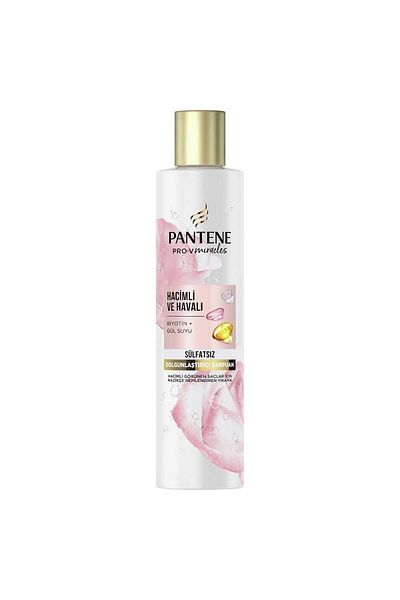 Pantene شامبو مكثف وموسع للحجم خالي من الكبريتات 225 مل-