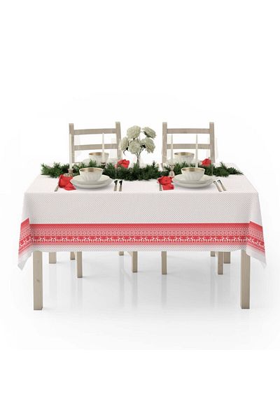 cotton club Fata de masa Craciun140x180cm, Club Cotton, Xmas