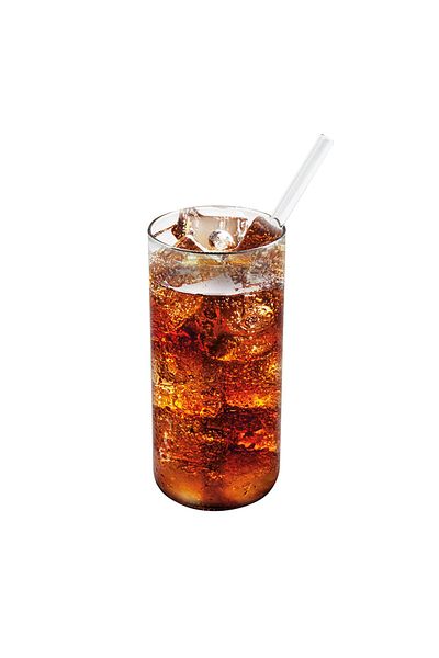 Cambu Borosilicate Set of 3 Glass Cups and Straws 370 ml