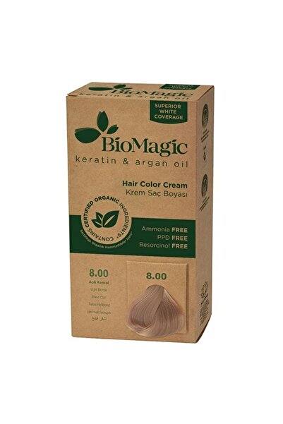 BIOMAGIC Hair Color Cream 8.00 Light Blonde