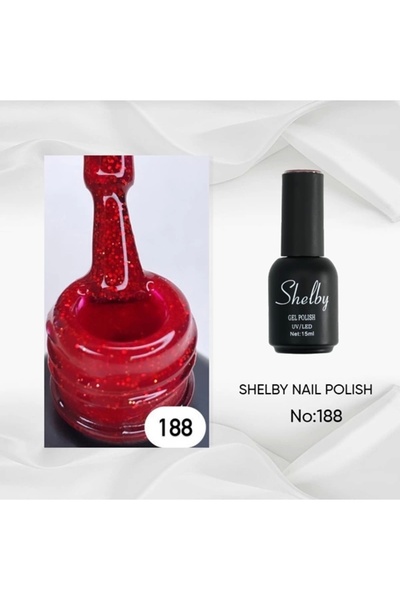 Adornn SHELBY 15 ML.188 SİMLİ KOYU PEMBE KALICI OJE