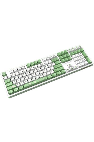 Readson PBT Arabic Keyboard Caps, Sublimation Mixed Color Theme Keycaps Adapts Keys Keyboard