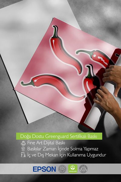 Postifull Pictură cu cadru alb, Chili Pepper, Pictură de perete pentru bucătărie din seria Comfort, NR:109057