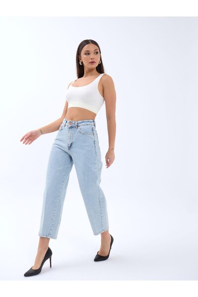 Womengrom Fame Kadın Denim Ballonn Fit Pantolon