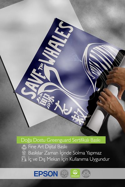Postifull Ζωγραφική με ξύλινο πλαίσιο, Save the Whales, Ξύλινη ζωγραφική κουζίνας Comfort Series, NO:108974