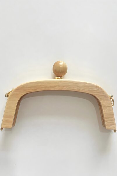 vollen yarn ضد الأزيز الشريطي المعدني المطرز بالخرز الخشبي