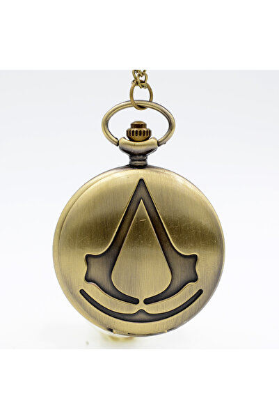 Nts Assassin's Creed Shadows Köstekli Quartz Cep Saati Kolye Saat