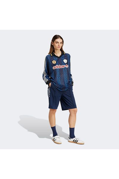 adidas Retro Sport Cricket Inspired Women's Navy Blue Jersey