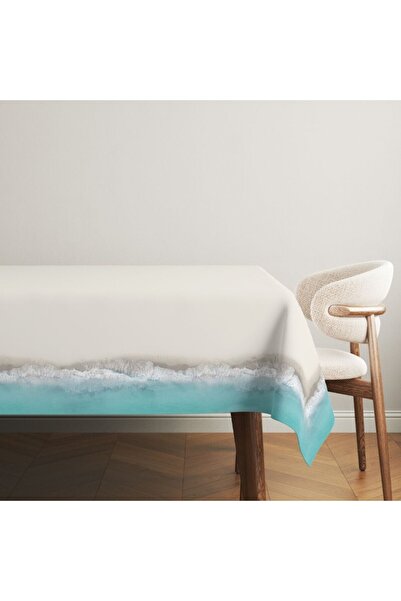 Club Cotton Fata de masa plaja cu valuri din bumbac 140x180cm, Club Cotton, Wave