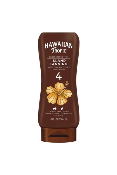 Hawaiian Tropical لوشن تسمير هاوايان تروبيك آيلاند بعامل حماية من الشمس 4، 23...
