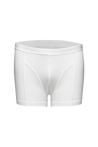 Weweus Beyaz 3'lü Micro Modal Premium Erkek Boxer 14183