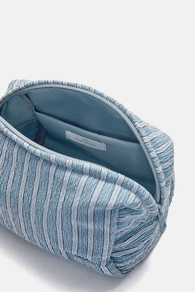 Pull & Bear Striped toiletry bag