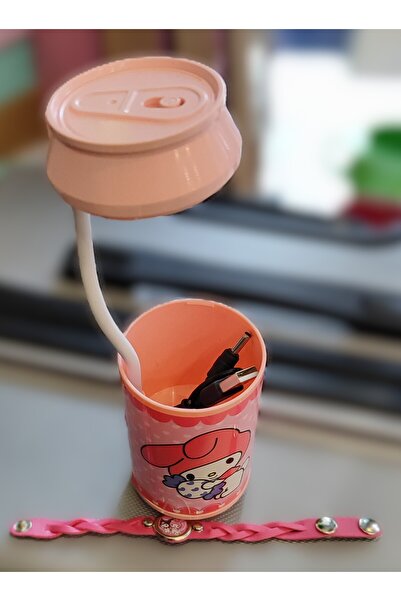 Genel Markalar Sanrio Kuromi My Melody Şarjlı Kalemlikli Masa Lambası Ve Bile...