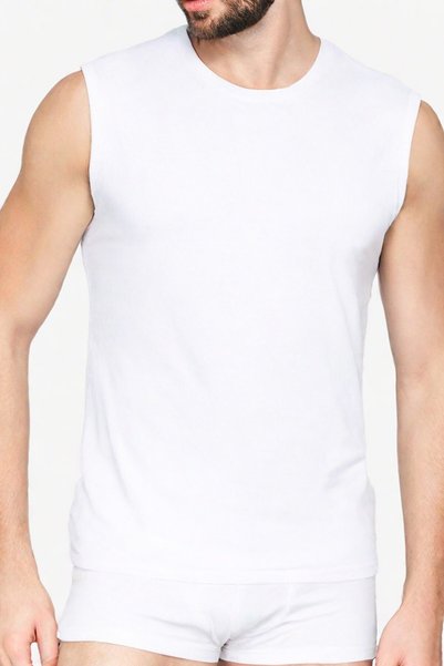 Mısırlı Egyptian Male Hercules Athlete White Tank Top