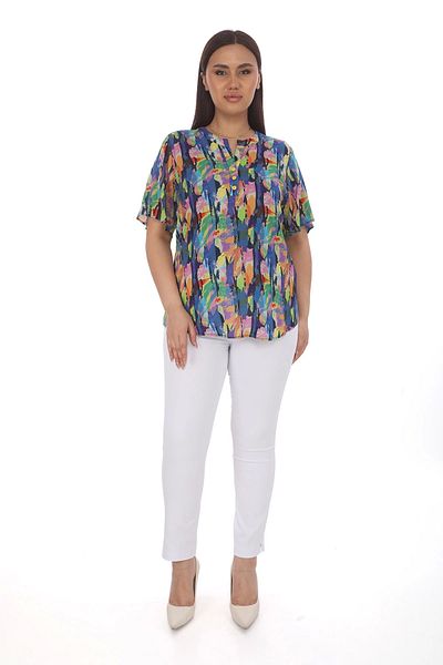 Lady Majestic Μπλούζα Plus Size 100% Viscose