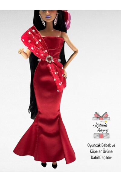 LavinTheMavi Oyuncak Bebek Kıyafeti - Fransız Model Elbise