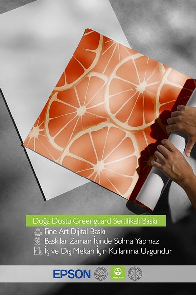 Postifull White Framed Painting, Orange, Comfort Series Kitchen Wall Painting, No: 109131