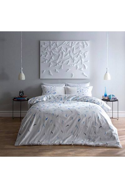 Taç Luxury satin double bed linen, phosphorescent, Taç, Crystal