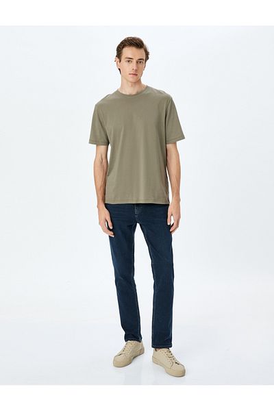 Koton Slim Fit Jeans with Regular Waist Pockets - Brad Jean