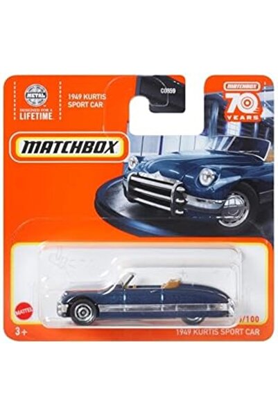 Genel Markalar Matchbox 2023-1949 Kurtis Sport Car Mavi 46/100