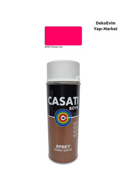 Sprey Boya S533 Floresan Lila 400 Ml.
