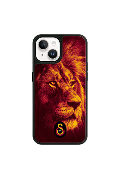 Galatasaray iPhone 13 Uyumlu Galatasaray Enerji Aslan Lisanslı Telefon Kılıfı
