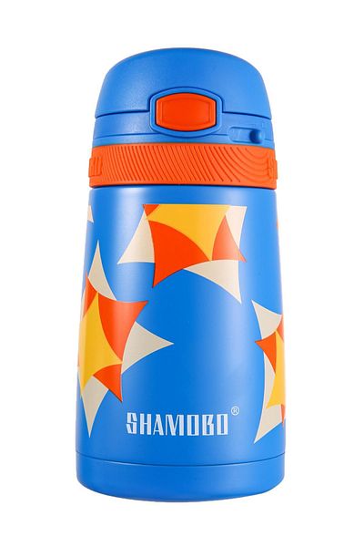 Vagonlife Shamobo Kids 350 ml Stainless Steel Thermos with Straw Bpa Free 7 Colors