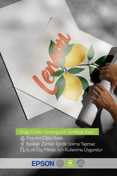 Postifull Pictură cu cadru alb, Lemon, Pictură de perete pentru bucătărie din seria Comfort, NR:109126