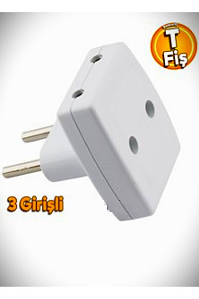 KL HOME T Tip 3 lü  Elektrik Prizi Çoğaltıcı