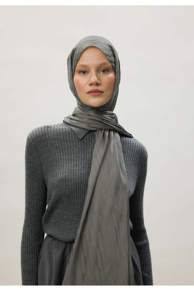 Fresh Dublin Jacquard Shawl - Embers Gray