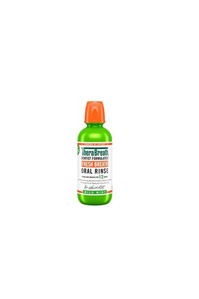 Thera Breath Fresh Breath Oral Rinse Mild Mint 16oz