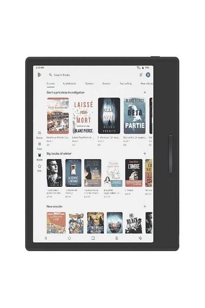 BOOX GO Color 7" E-Ink Tablet, Octa-Core, 4GB RAM, 64GB, Android 12, Black
