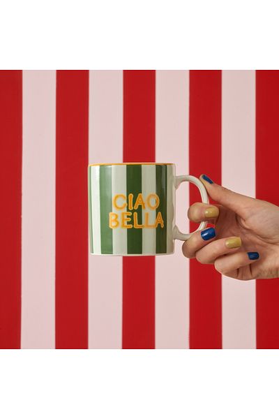 Bella Maison Line Mug Green (390 Cc)
